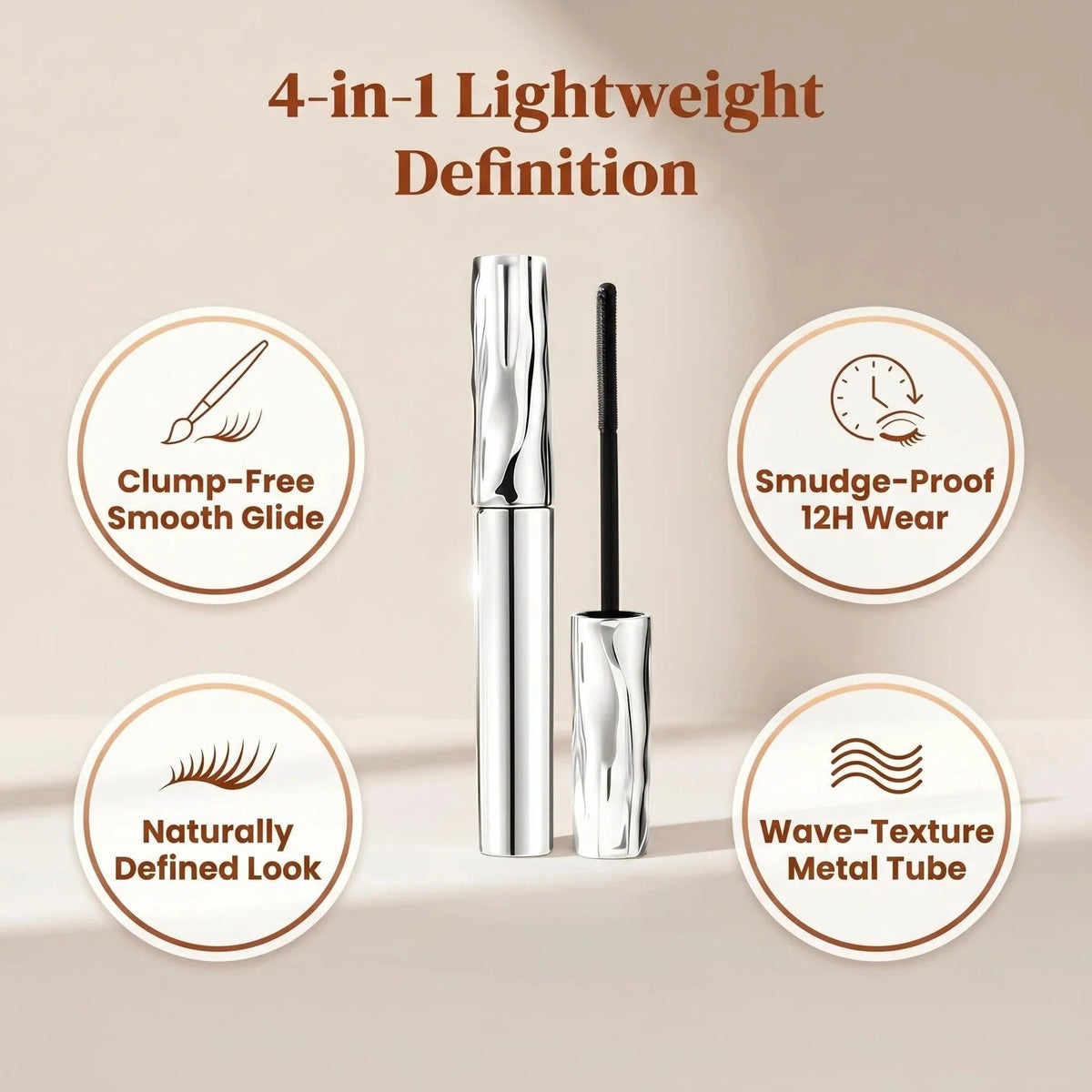 Ultimate Waterproof & Sweatproof Lengthening & Curling Mascara