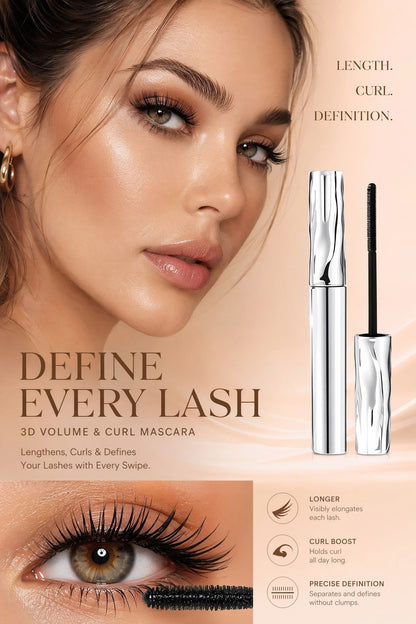 Ultimate Waterproof & Sweatproof Lengthening & Curling Mascara